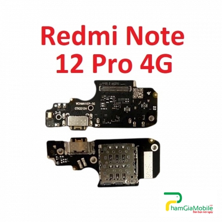 Cụm Chân Sạc Xiaomi Redmi Note 12 Pro 4G Charger Port USBBo Main Sạc